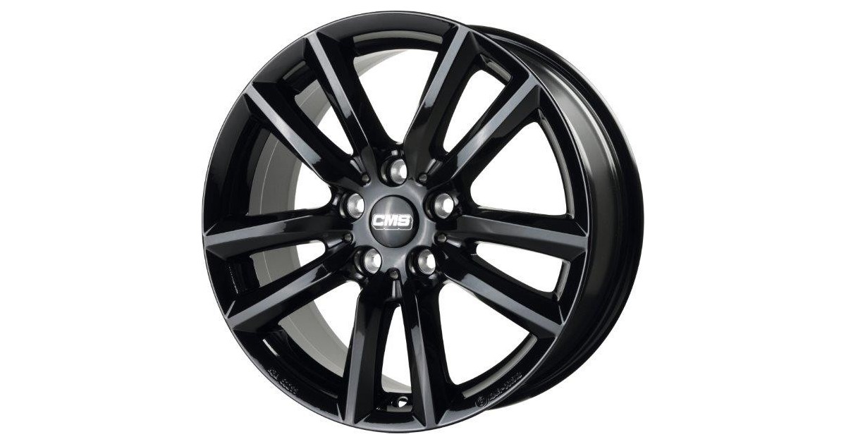 Jante ALU, CMS C27 Noir Brillant, 6.5X16 5/112 ET41, Alésage 57.1
