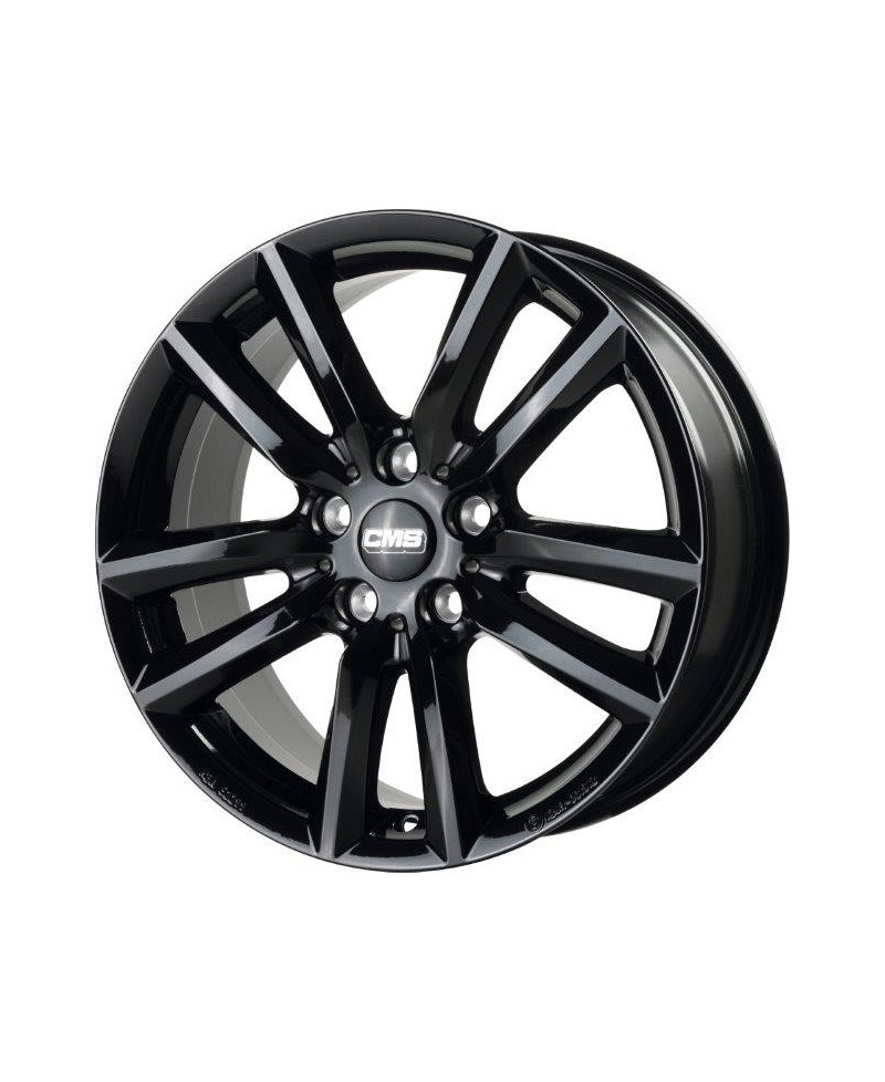 Jante ALU, CMS C27 Noir Brillant, 7.5X18 5/112 ET48, Alésage 57.1