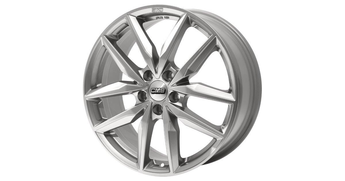 Jante ALU, CMS C28 Racing Argent, 7.5X18 5/108 ET48, Alésage 65.1