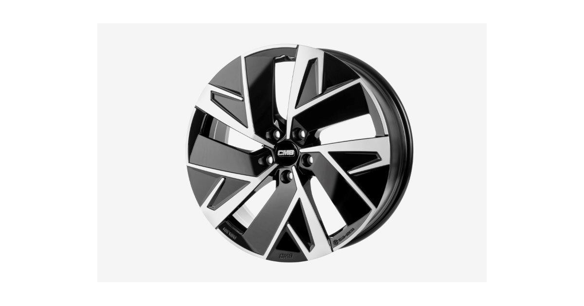 Jante ALU, CMS C32-AERO Diamant Noir Brillant, 7.5X19 5/112 ET50, Alésage 57.1