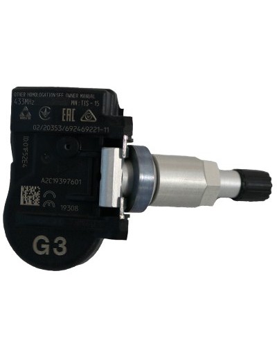 Capteur de roue, TPMS, CONTINENTAL / VDO ,OEM A2C1939760180 , TPMS SENSOR TG1C