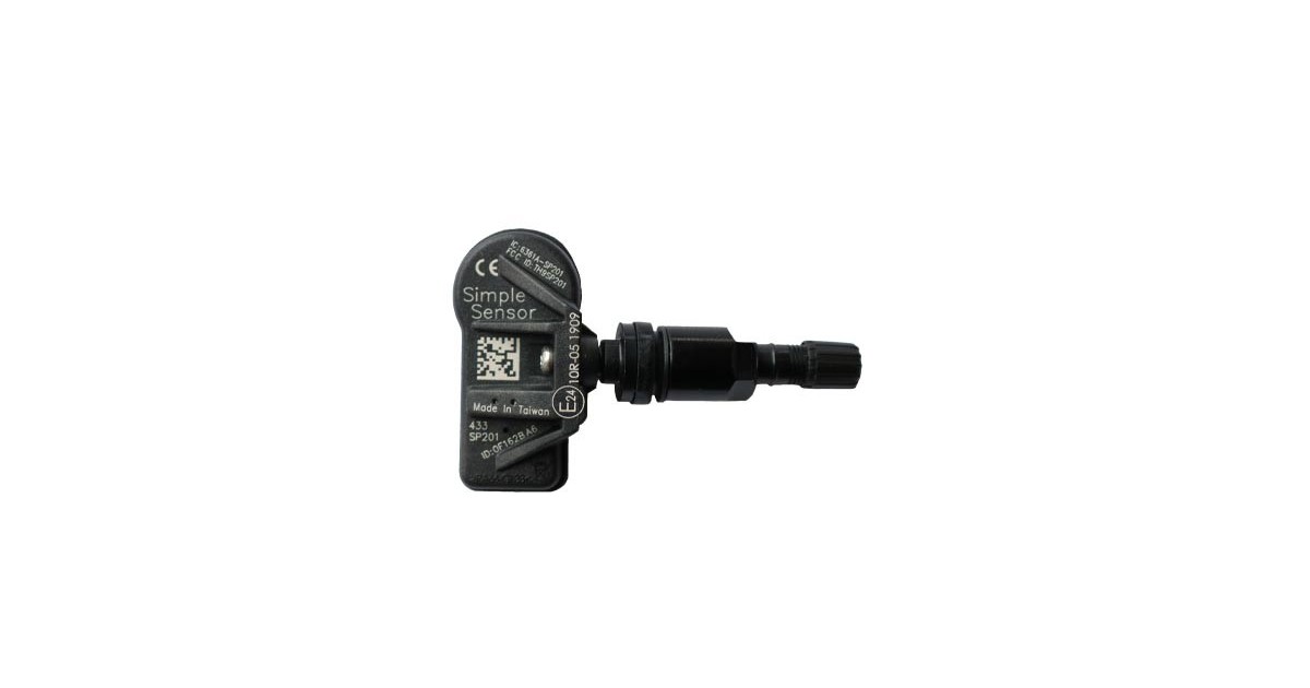 Capteur de roue, TPMS, Orange, TY-BEA013-BLK, CLAMP-IN SW