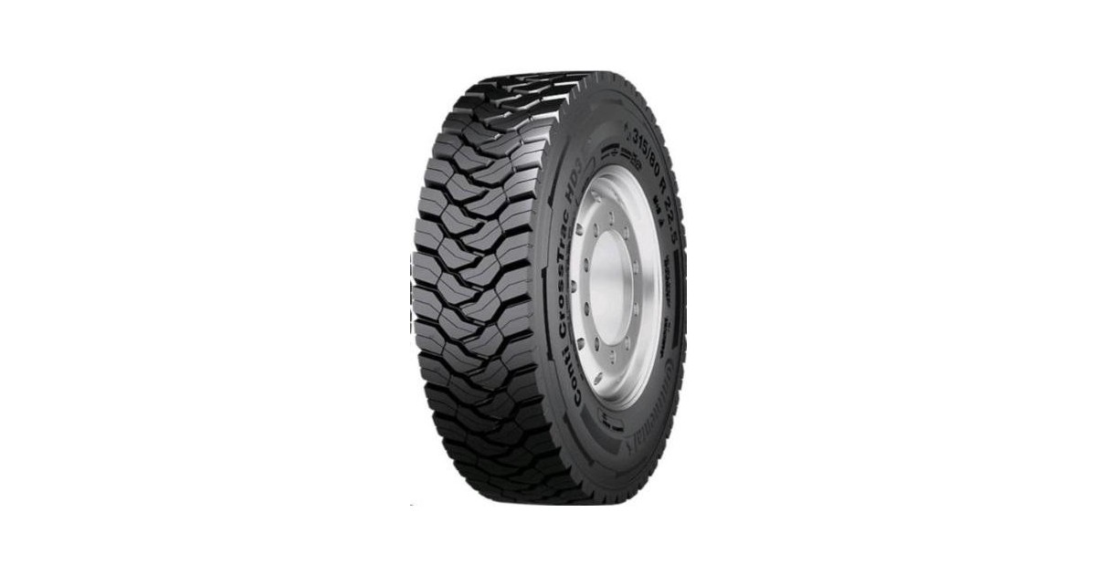 CONTINENTAL CROSSTRAC HD3 , 315 /80 R22.5 156/ 150K  M+S / 3PMSF