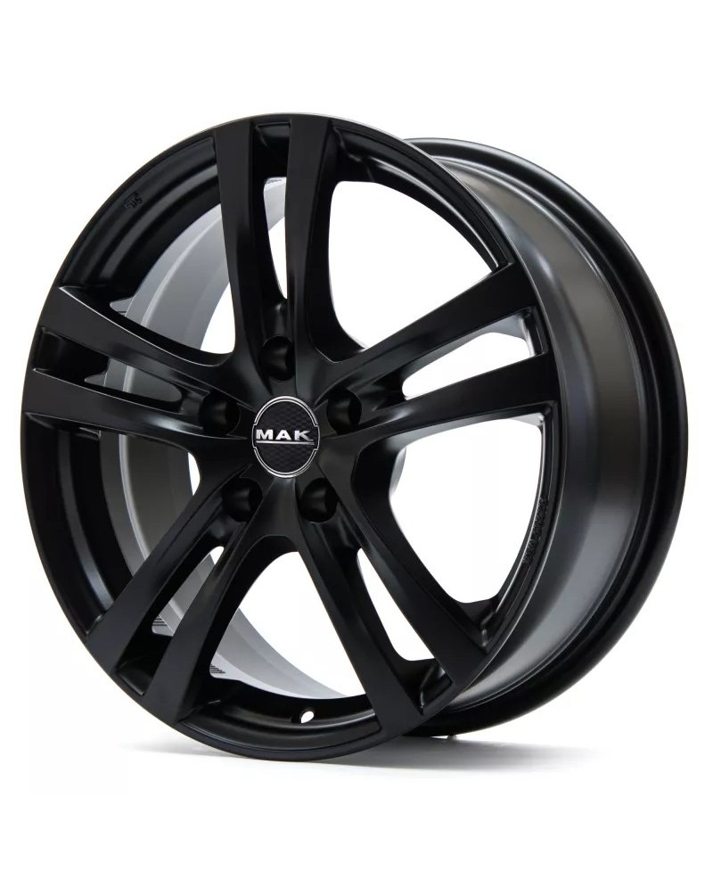 Jante Alu MAK ZENITH MATT BLACK 7x17 4x98 ET31 , Alésage 58.1