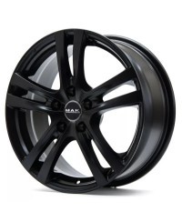 Jante Alu MAK ZENITH MATT BLACK 7x17 4x98 ET31 , Alésage 58.1