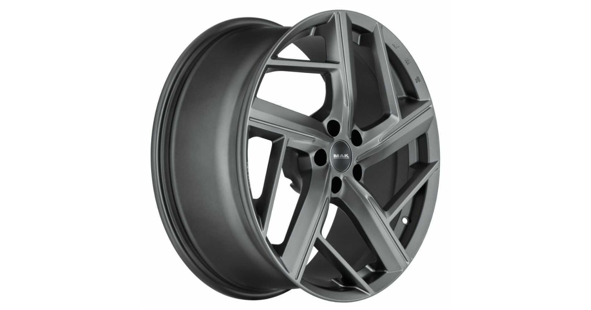 Jante Alu  MAK QVATTRO MATT TITAN 8,5x20 5x112 ET38 , Alésage 66.45