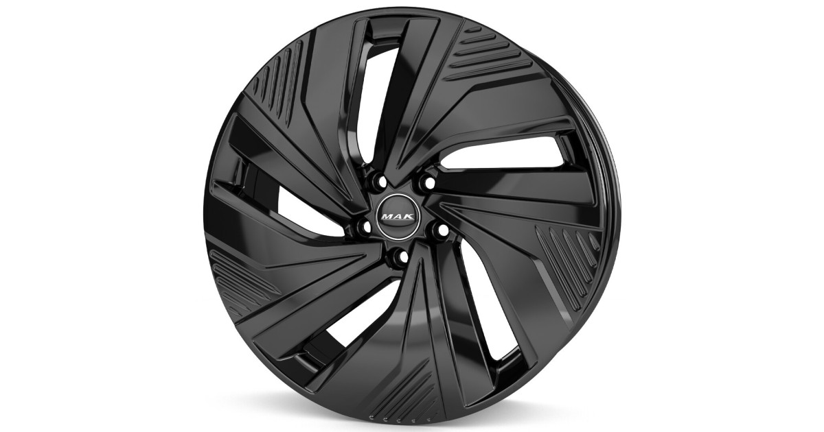 Jante Alu MAK ELECTRA GLOSS BLACK  9x20 5x112 ET42 , Alésage 57.1