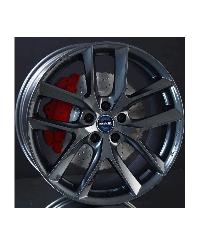 Jante Alu MAK VOLTAGE GLOSS GUN METAL  9,5x19 5x114.3 ET45 , Alésage 64.1