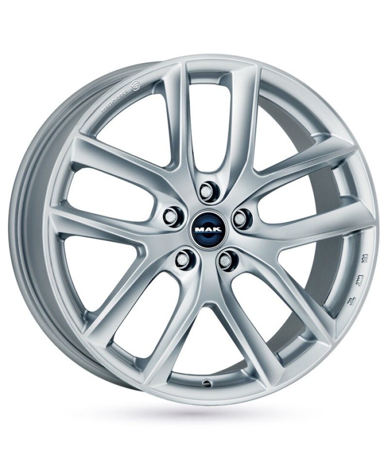 Jante Alu MAK VOLTAGE SILVER 8,5x19 5x114.3 ET40 , Alésage 64.1