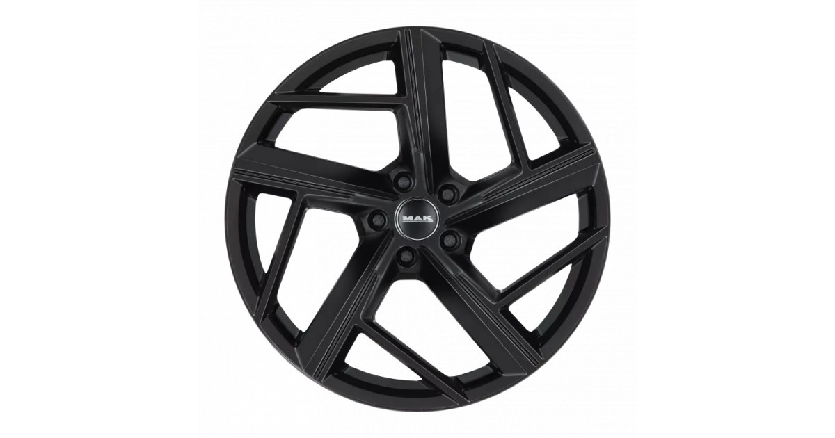 Jante Alu MAK QVATTRO GLOSS BLACK  8,5x19 5x112 ET45 , Alésage 66.45