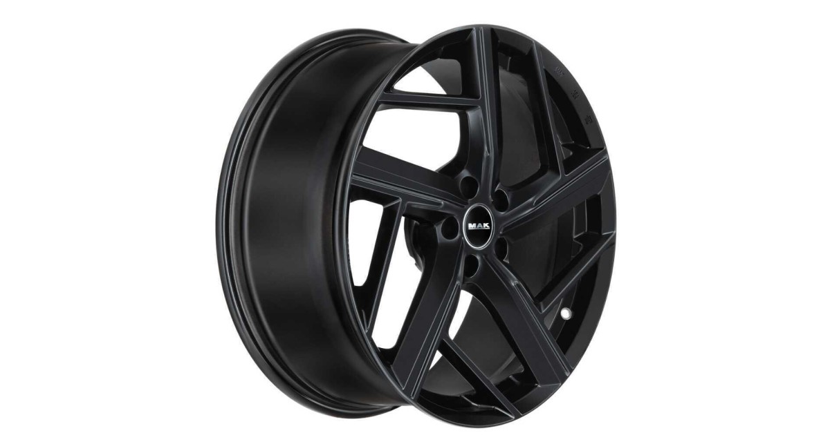 Jante Alu MAK QVATTRO GLOSS BLACK  8,5x19 5x112 ET45 , Alésage 66.45