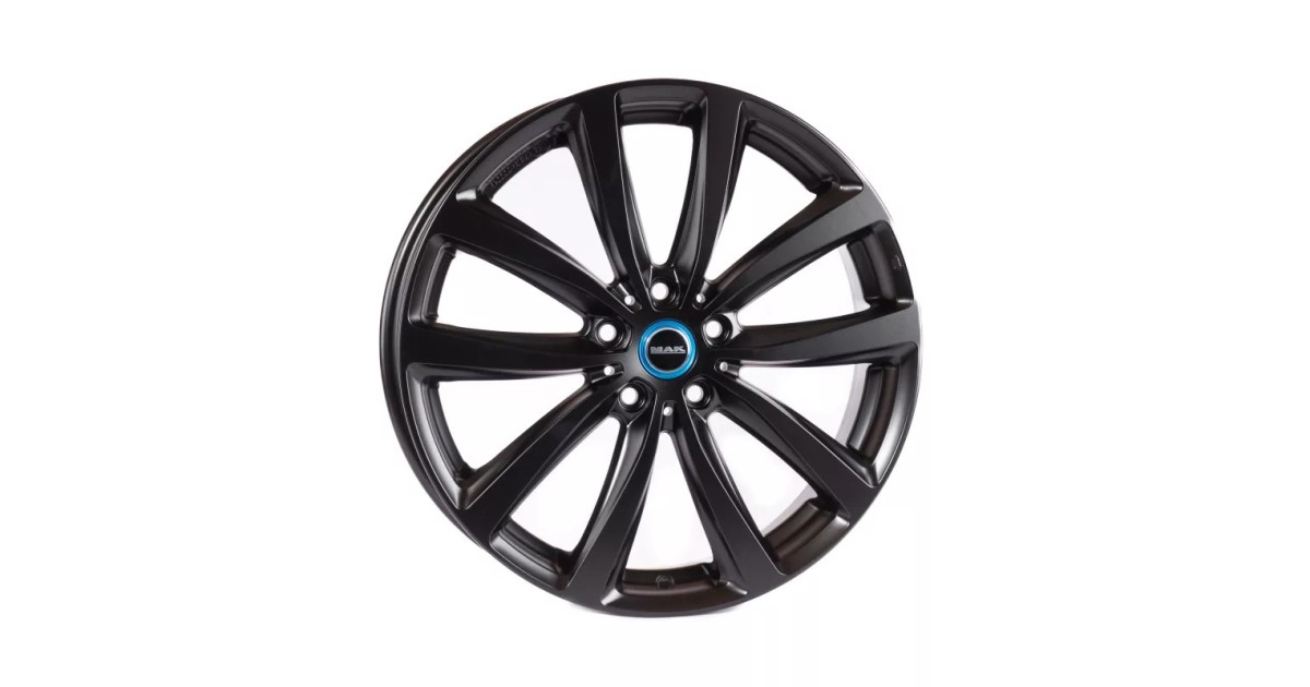 Jante Alu  MAK WATT MATT BLACK 5x19 5x112 ET43 , Alésage 66.6