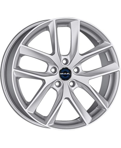 Jante Alu MAK VOLTAGE SILVER  8,5x18 5x114.3 ET40 , Alésage 64.1