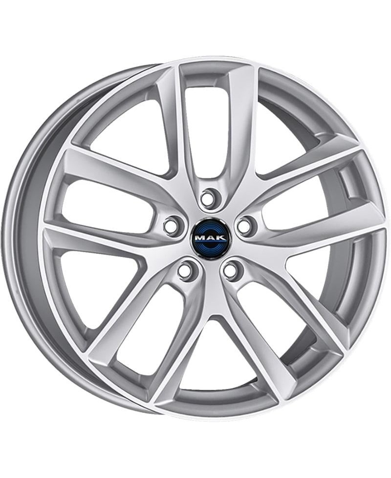 Jante Alu MAK VOLTAGE SILVER  8,5x18 5x114.3 ET40 , Alésage 64.1