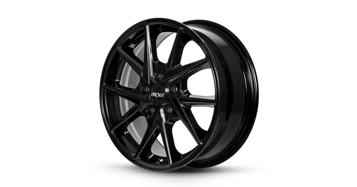 Jante Alu OXXO CROW BLACK (OX25) 6,5x16 5x114.3 ET45 , Alésage 72.6