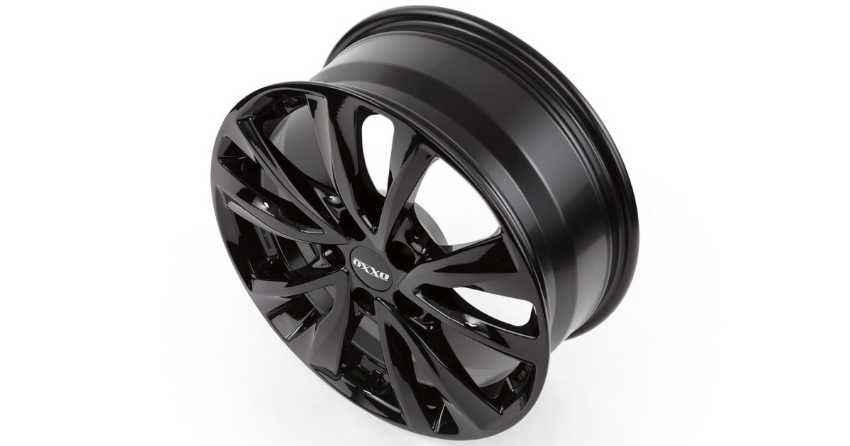 Jante Alu  OXXO OBERON 5 BLACK (OX08) 7,5x17 5x115 ET45, Alésage 70.1