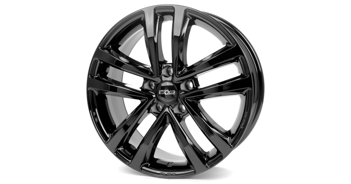 Jante Alu  OXXO BRAVE BLACK (OX16) 6,5x16 5x112 ET22 , Alésage 66.6