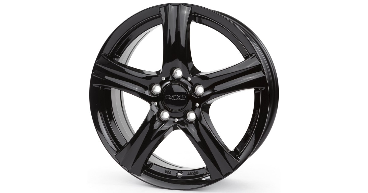 Jante Alu OXXO 5,5x15 5x100 ET40 OXXO CHARON BLACK (RG14), Alésage 57.10