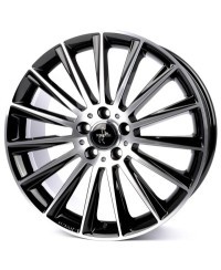 KESKIN KT18 Turbo BLACK FRONT POLISH 8,5x20 5/112 ET30 ,Alésage 66,6