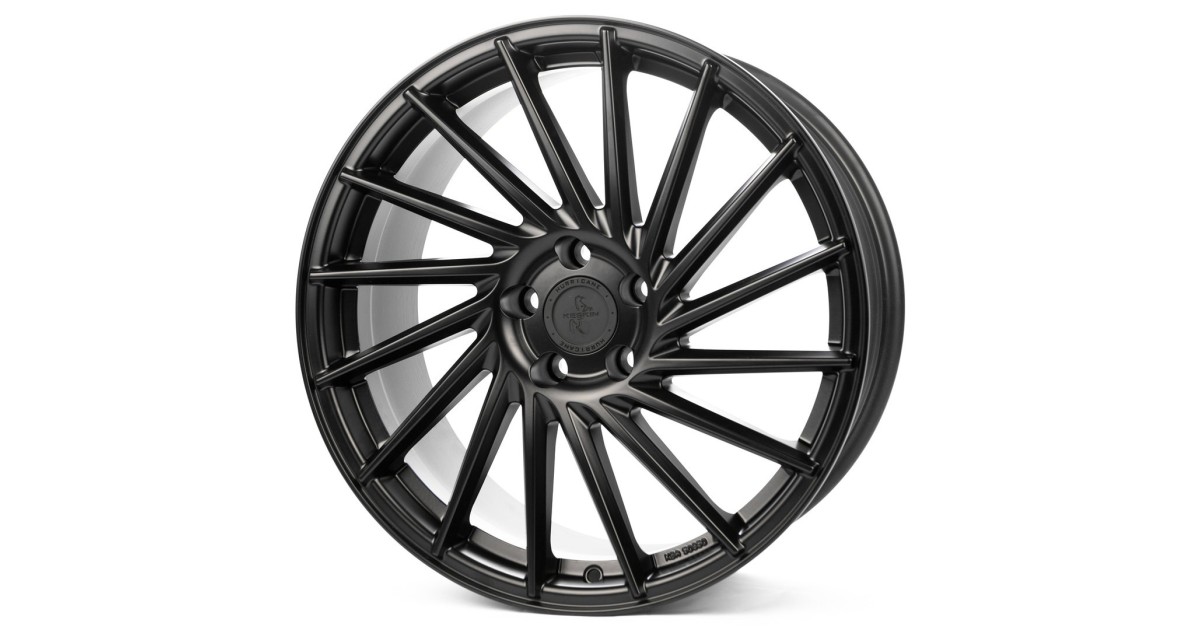 KESKIN KT17 Hurricane MATT BLACK PAINTED 9x20 5/112 ET40 Alésage 66,6