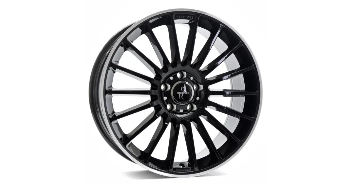 KESKIN KT15 Speed BLACK LIP POLISH 8,5x20 5/112 ET30 Alésage 66,6