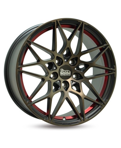 MAM B2 BRONZE RED INSIDE 8,5x20 5/120 ET35 Alésage 72,6