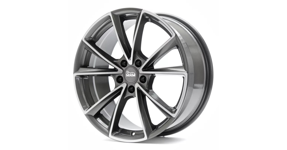 MAM A5 PALLADIUM FRONT POLISH 8,5x20 5/112 ET45 Alésage 66,6