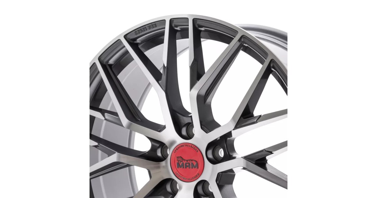MAM RS4 PALLADIUM FRONT POLISH 8,5x19 5/112 ET30 Alésage 72,6