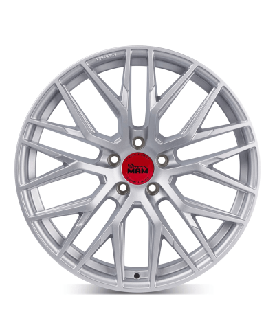 MAM RS4 MATT SILVER PAINTED 7,5x17 5/112 ET35 ,Alésage 66,6