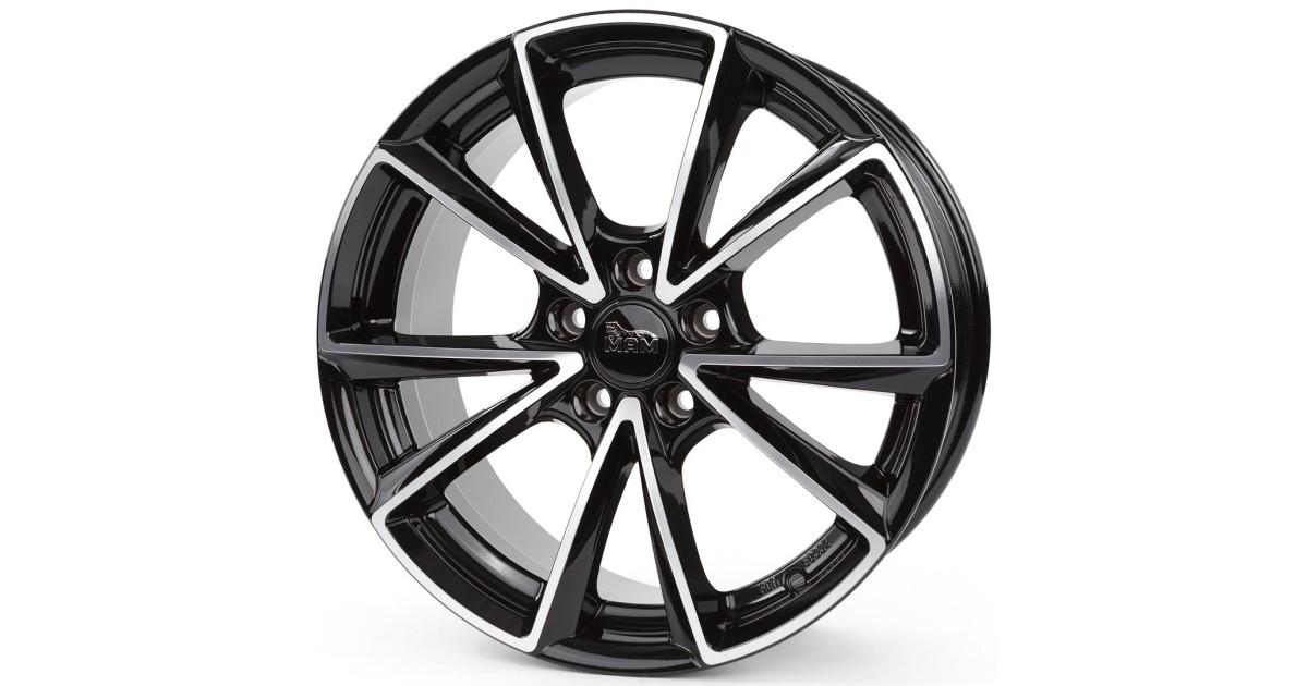MAM A5 BLACK FRONT POLISH 8,5x20 5/112 ET45 Alésage 66,6