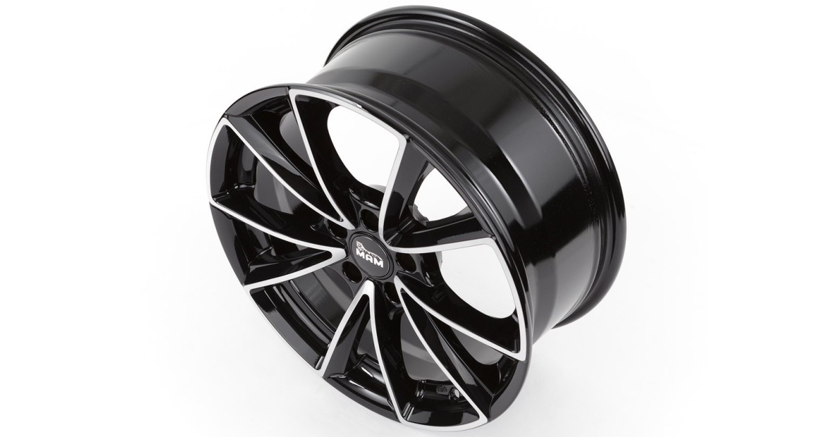 MAM A5 BLACK FRONT POLISH 8,5x20 5/112 ET45 Alésage 66,6