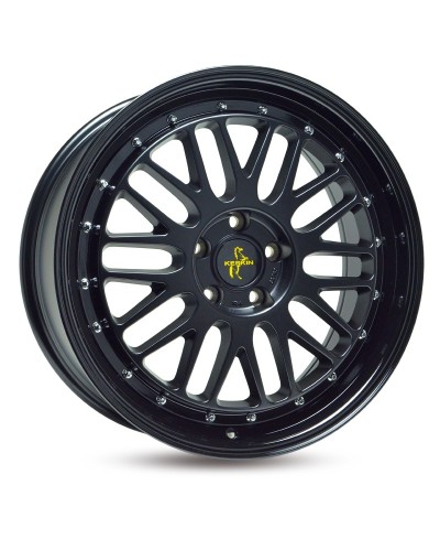 KESKIN KT22 Retro MATT BLACK PAINTED 8x18 5/114,3 ET40 Alésage 72,6