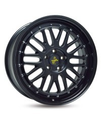 KESKIN KT22 Retro MATT BLACK PAINTED 8x18 5/114,3 ET40 Alésage 72,6