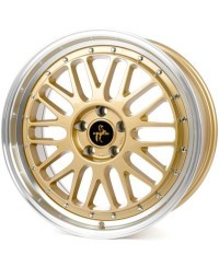 KESKIN KT22  Retro GOLD LIP POLISH 8x18 5/112 ET30 Alésage 72,6