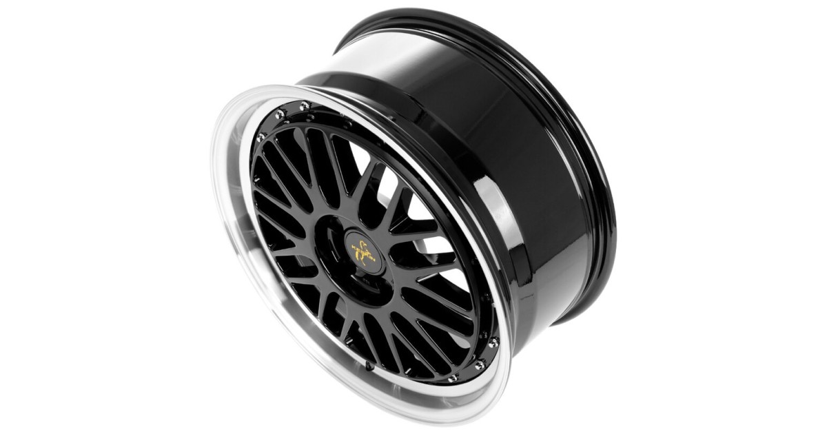KESKIN KT22  Retro BLACK LIP POLISH 8,5x19 5/108 ET45 Alésage 72,6
