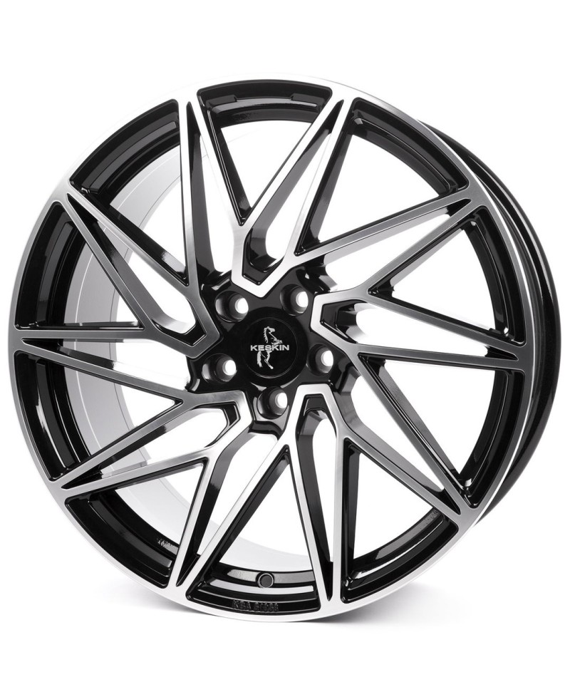 KESKIN KT20 Future BLACK FRONT POLISH  8,5x19 5/100 ET30 Alésage 57,1