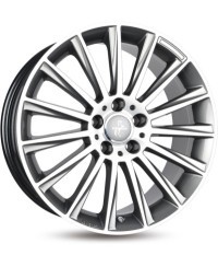 KESKIN KT18 Turbo PALLADIUM FRONT POLISH 8,5x20 5/112 ET30 ,Alésage 66,6