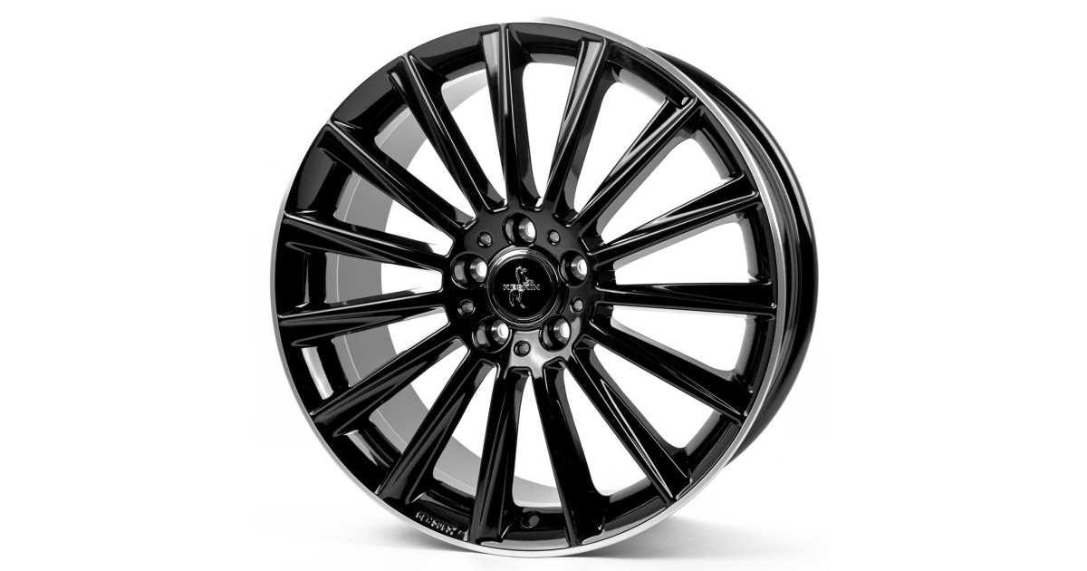 KESKIN KT18 BLACK LIP POLISH 7x17 5/108 ET48 Alésage 72,6