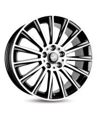 KESKIN KT18 Turbo BLACK FRONT POLISH 8,5x19 5/112 ET45 Alésage 72,6