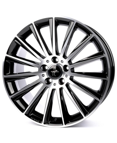 KESKIN KT18 Turbo BLACK FRONT POLISH 7x17 5/108 ET48 Alésage 72,6
