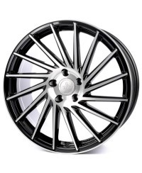 KESKIN KT17 Hurricane black front polish 9x20 5/ 112 ET40 ,Alésage 66,6