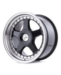 KESKIN KT1  Klassik BLACK LIP POLISH 8,5x18 5/112+120 ET35 Alésage 72.6