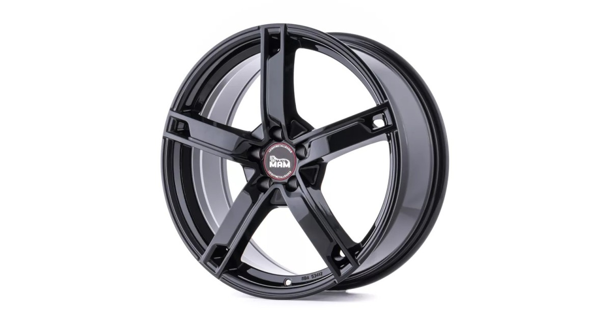 MAM W4 BLACK PAINTED 7,5x18 5/112 ET33 Alésage 66,6