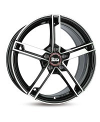 MAM W4 BLACK FRONT POLISH 7,5x18 5/120 ET35 Alésage 72,6