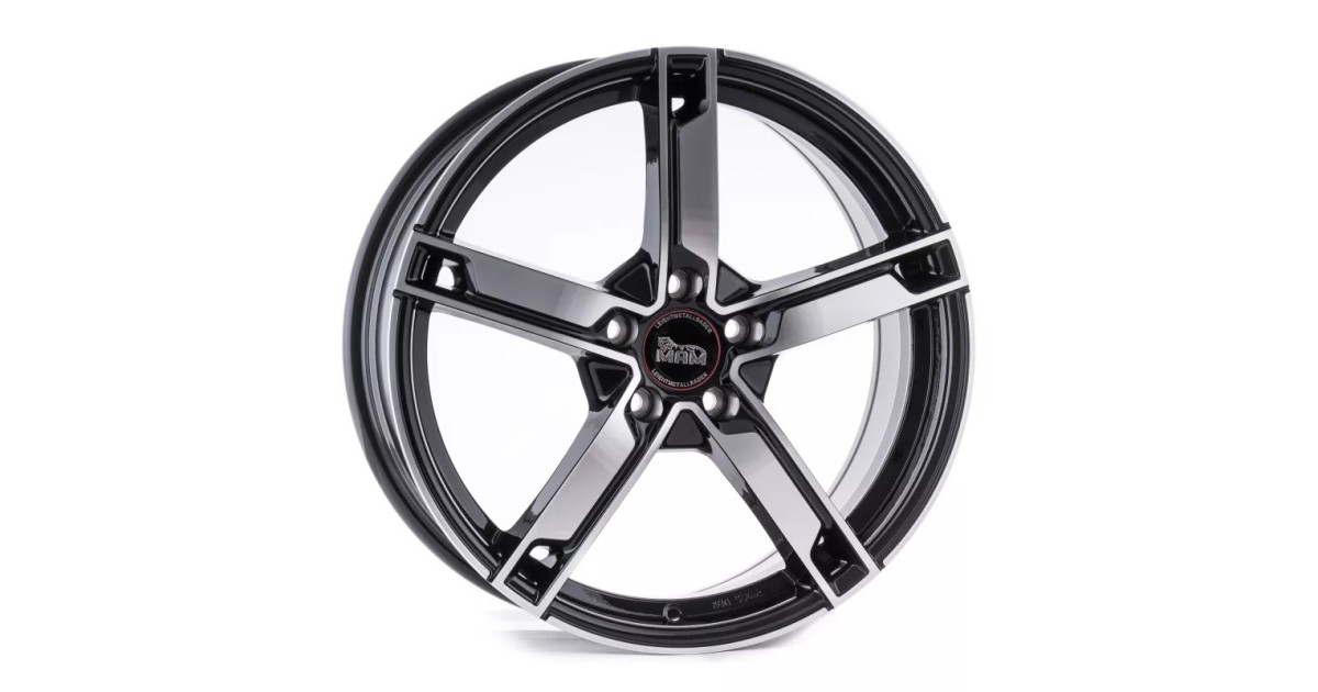 MAM W4 BLACK FRONT POLISH 7,5x18 5/112 ET33 Alésage 66,6