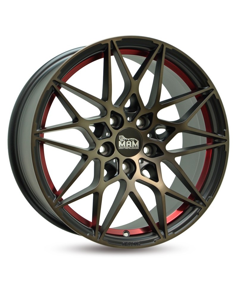 MAM B2 BRONZE RED INSIDE 8,5x20 5/112 ET45 Alésage 72,6