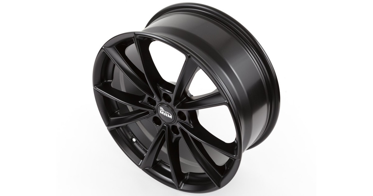 MAM A5 MATT BLACK PAINTED 8,5x20 5/112 ET45 Alésage 66,6