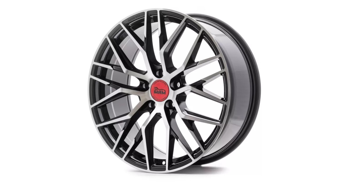 MAM RS4 BLACK FRONT POLISH 8,5x19 5/120 ET35 ,Alésage72,6