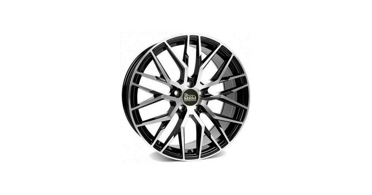 MAM RS4 Black front polish 8x18 5/ 114,3 ET40 , Alésage 72,6