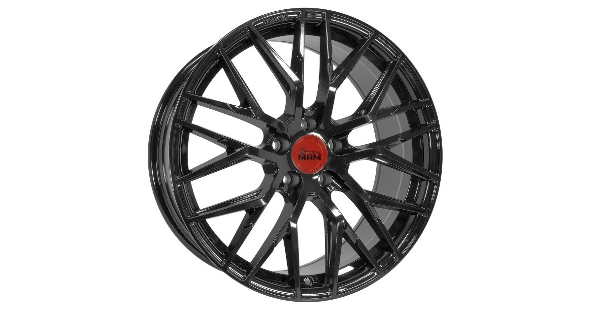 MAM RS4 BLACK PAINTED 8x18 5/112 ET30 Alésage 72,6